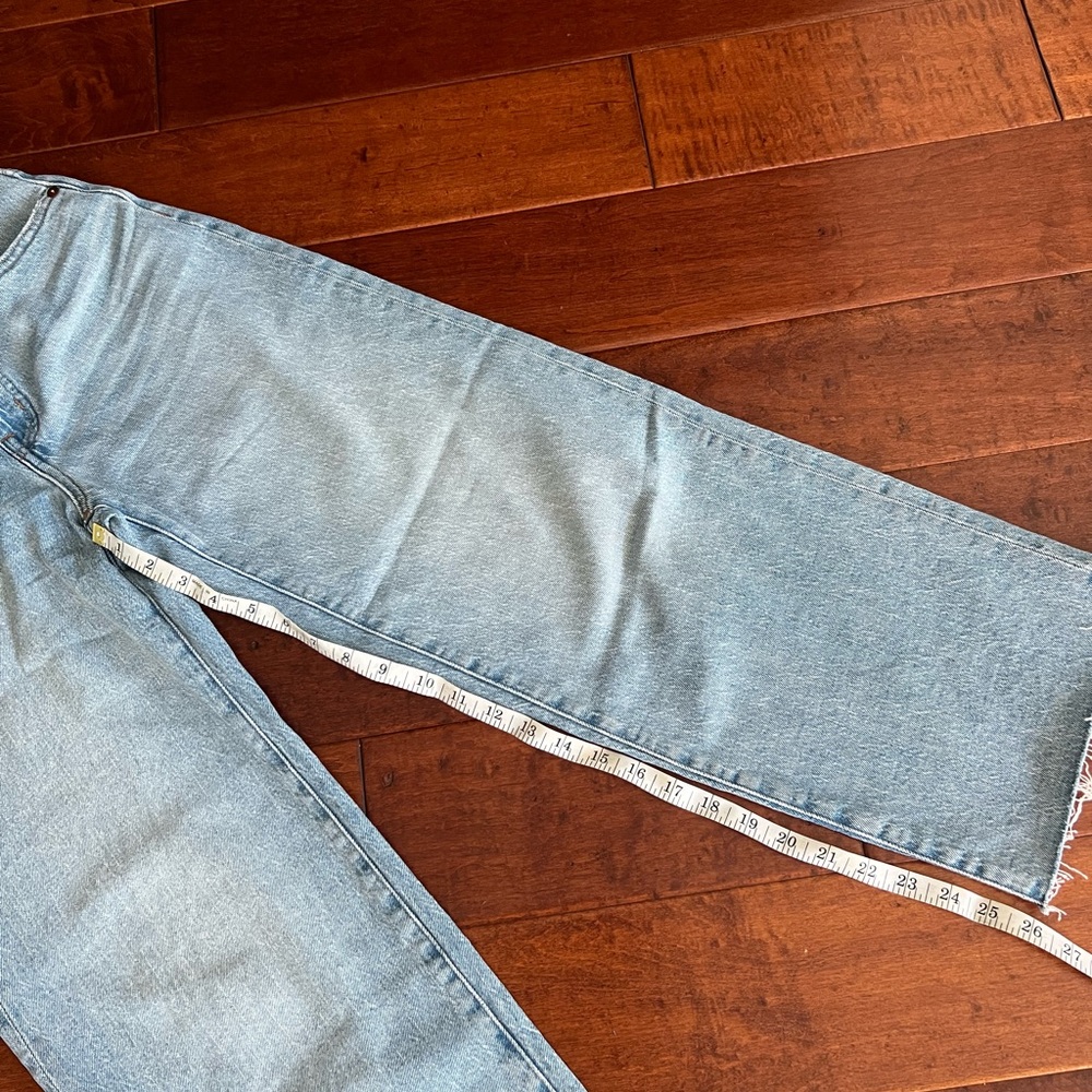 Madewell Light Blue Flare & Wide Leg Jeans - Picture 6 of 6